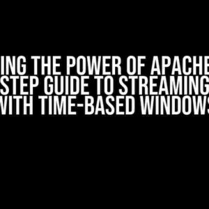 Unleashing the Power of Apache Beam: A Step-by-Step Guide to Streaming Process with Time-Based Windows